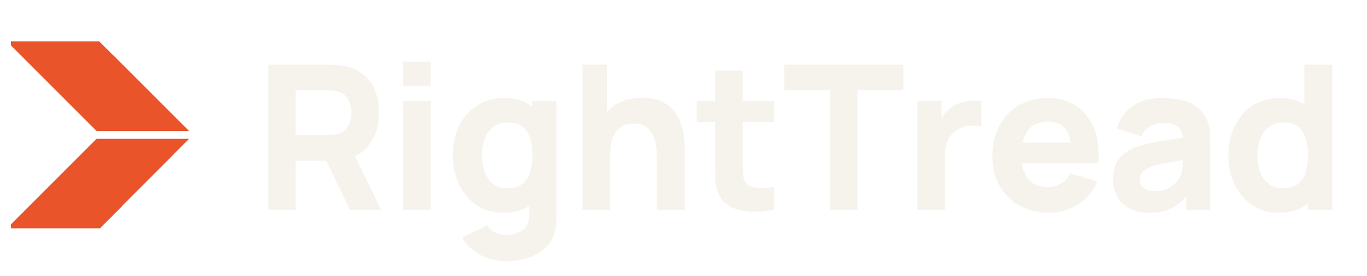 RightTread light wordmark